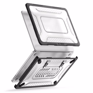 Tech-Protect Kevlar Pro suojakuori MacBook Neo 13" 2026 - musta ja kirkas