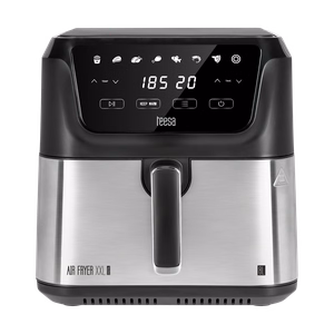 TEESA DIGITAL AIR FRYER XXL -kiertoilmakypsennin, 8 l, 1700 W, suuri kulho, ohjelmat, lämpimänäpito