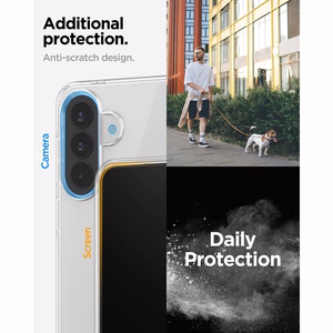 Spigen Liquid Crystal -suojakuori Samsung Galaxy A57 5G:lle crystal clear