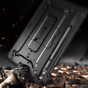 Unicorn Beetle Pro Supcase Case for Samsung Galaxy Tab S9 11.0 / S9 FE / S10 FE / S10 Lite 10.9 X710 / X716B / X510 / X516B / X520 / X526 / X400 / X406B - Black