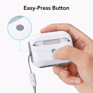 ESR Orbit Halolock MagSafe-suojakuori Apple AirPods Pro 1 / 2:lle - valkoinen