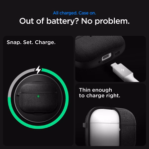 Spigen Urban Fit Suojakuori AirPods 3:lle - Musta