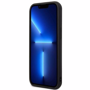 Karl Lagerfeld KLHCP13L3DRKCK iPhone 13 Pro / 13 6.1" musta/musta kovakotelo Karl&Choupette Ikonik 3D