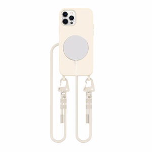 Tech-Protect MagNecklace MagSafe Suojakuori iPhone 12 / 12 Pro:lle - beige
