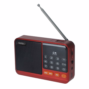 Setty mini FM-radio + Bluetooth-kaiutin SFM-01M