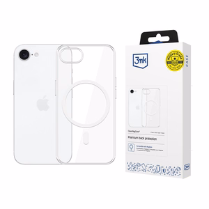 3mk Clear MagCase Apple iPhone 16E:lle - läpinäkyvä