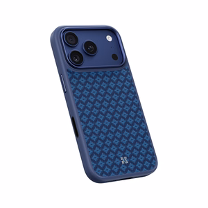 Benks Magnetic Armor Pro Armor Grid Kevlar Suojakuori Metal Frame 600D (YB69) iPhone 17 Pro:lle sininen