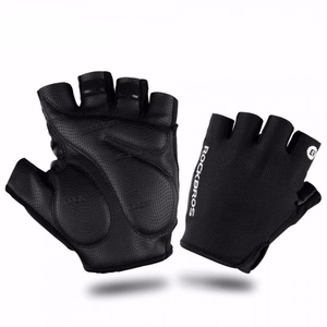 Rockbros S106BK pyöräilyhanskat, koko L, mustat