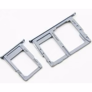 SIM Holder Compatible With Samsung J530 2017 J5 SIM &amp; MicroSD card holder ( Dual SIM ) Silver