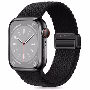 Tech-Protect NylonMag Apple Watch 6/7/8/9/10/SE/Ultra 1/2 (44/45/46/49 mm) Hihna Musta