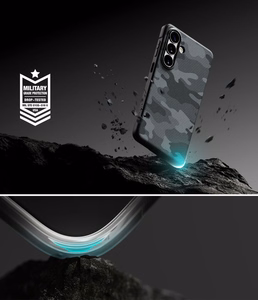 Ringke Onyx Magsafe Suojakuori Samsung Galaxy S26:lle harmaa ja musta