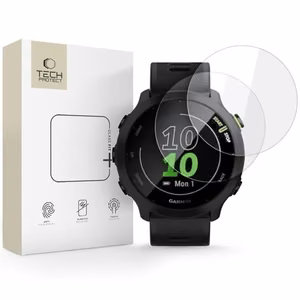 Tech-Protect Glass Fit+ 2 kpl Karkaistu lasi Garmin Forerunner 55:lle - kirkas