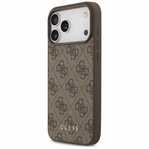 Guess 4G Classic -suojakuori iPhone 17 Pro Max - ruskea