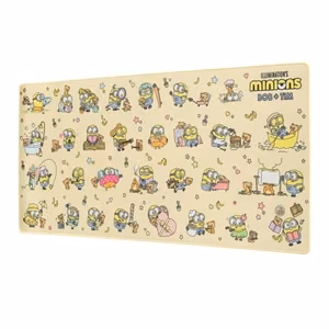Minions Bob & Tim XXL -peli- ja työpöytämatto, 80 × 35 cm