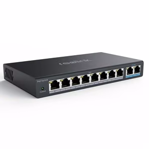 POE SWITCH Reolink RLA-PS1 musta