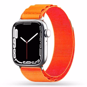Tech-Protect Nylon Pro Apple Watch 4/5/6/7/8/9/SE/Ultra 1/2 (42/44/45/49 mm) oranssi