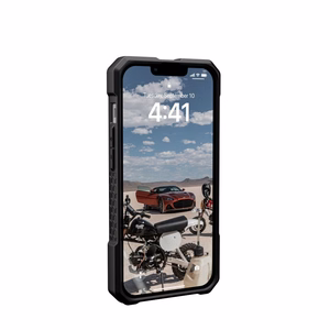 UAG Monarch MagSafe Suojakuori iPhone 14 Plus:lle - musta carbon