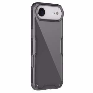 Nillkin Nature TPU Pro Suojakuori iPhone 17 Air:lle - Puoliläpinäkyvä musta