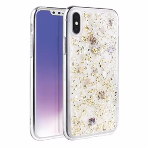 Uniq Lumence Clear kotelo iPhone Xs Max - kultainen