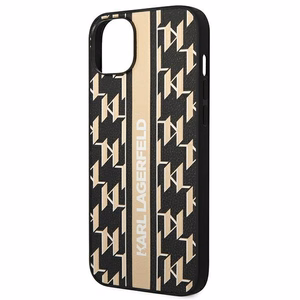 Karl Lagerfeld KLHCP14MPGKLSKW iPhone 14 Plus 6,7 "kovakotelo ruskea / ruskea Monogrammi raita