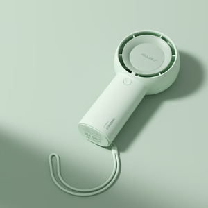 Jisulife käsituuletin 5 Plus 4000mAh mini puhallin kannettava tuuletin - vihreä
