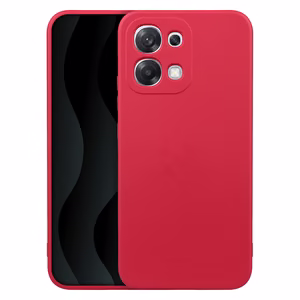 Silikoninen suojakuori Oppo A6 Pro 5G:lle punainen