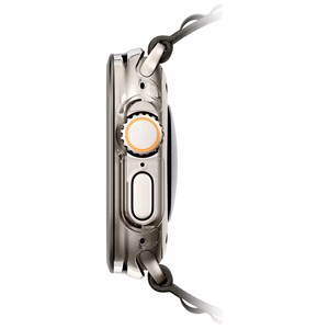 Uniq Voute Suojakuori karkaistulla lasilla Apple Watch Ultra 49 mm:lle - Hopeinen