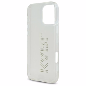 Karl Lagerfeld KLHCP16XHKLSTDCT iPhone 16 Pro Max 6.9" Läpinäkyvä Kova Suojakuori IML Rhinestones Logo