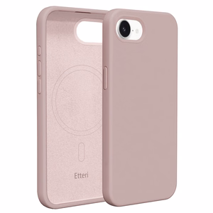 Etteri Silicone Mag case for iPhone 16e / 17e light pink