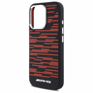 AMG Silikoninen Graphics MagSafe suojakuori iPhone 16 Pro:lle - musta