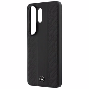 Mercedes Laurel Leaves Vertical Stripes MagSafe suojakuori Samsung Galaxy S26 Ultra:lle musta
