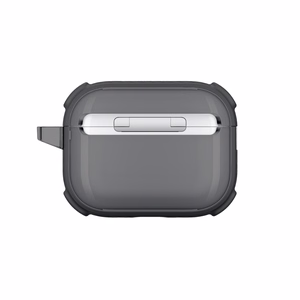 AmazingThing Titan Pro Mag Case Clear Suojakuori AirPods Pro 3 -kuulokkeille - musta