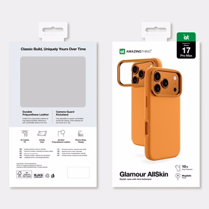 AmazingThing Glamour iPhone 17 Pro Suojakuori - oranssi