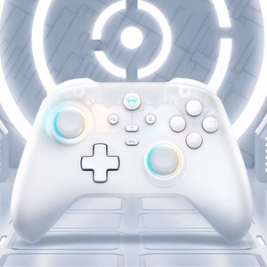 Machenike G3 V2 Wireless Game Controller with Charging Station - White