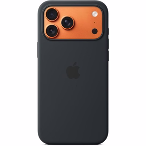 iPhone 17 Pro Max silikoninen suojakuori MagSafella – musta