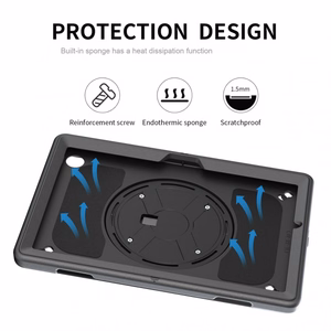 Rugged Case Grip for Samsung Galaxy Tab Active3/ Active5  black
