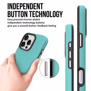 Perfectionists Triangle Mag Case iPhone 13 Pro green