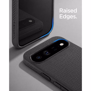 Spigen Liquid Air Mag MagSafe -suojakuori Google Pixel 11 -mallille, mattamusta