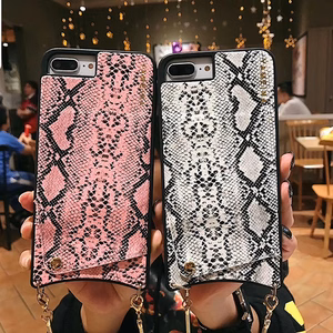 BAG - SNAKE Leather Case - IPHONE XS MAX Gold