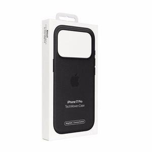 iPhone 17 Pro TechWoven suojakuori MagSafella - musta