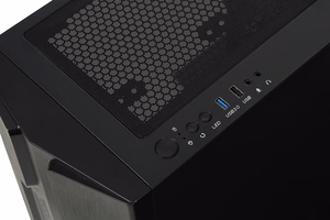 iBox Cetus 908 Midi Tower kotelo musta