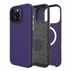 Perfectionists Triangle Mag Case iPhone 13 Pro purple