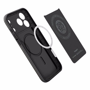 Spigen Thin Fit MagSafe Suojakuori iPhone 17 Pro Max:lle - musta