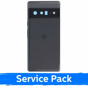 Back Cover Compatible With Google Pixel 6 Pro / Stormy Black / (Service Pack)