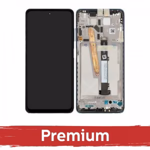 LCD-näyttö yhteensopiva Xiaomi Poco X3 Pro (X3) kehyksellä / metallinen pronssi / OEM