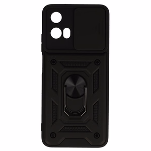 Slide Camera Armor Case for Motorola Moto G35 5G Black