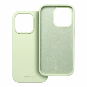 ROAR Suojakuori CLOUD SKIN iPhone 15 Plus:lle vaaleanvihreä