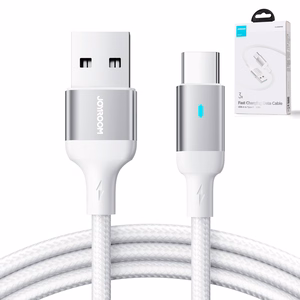 Joyroom S-UC027A10 USB – USB-C Kaapeli 3A 1,2 m, valkoinen