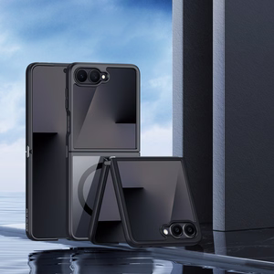 MagSafe-yhteensopiva DUX DUCIS AIMO MAG -suojakuori SAMSUNG Z Flip 8, musta