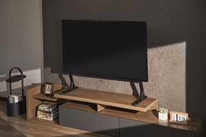 Gembird TVS-D90F-01 Tabletop TV stand, 45" - 90", black